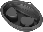 Nail Soaker Bowl | Manicure Basin for Home,Silicone Manicure Nail Remover Soaking Basin for Women, Girls, Home, Travel, Spa, Salon