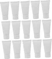 20Pcs Refillable Squeeze Tube Containers for Makeup Creams and Liquids Travel Friendly Cosmetic Bottles with Leakproof Design for Business Trips and Daily Use