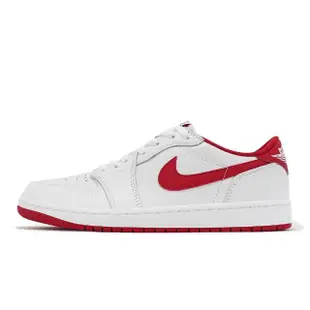 【NIKE 耐吉】Air Jordan 1 Retro Low OG University Red 紅 男鞋 AJ1(CZ0790-161)