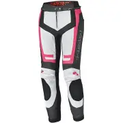 Rocket 3.0 Ladies White Pink Black Leather Pants