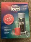 Mr. Coffee Single-Serve Iced and Hot Coffee Maker with Reusable Filter - Gray