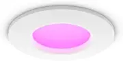 Philips Hue Smart Slim Recessed Light, 90mm, White and Color Light, Bluetooth Compatible, Voice Control with Alexa, Apple Home and Google Assistant, White