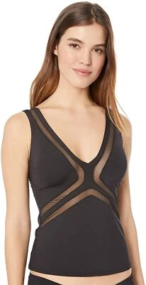 Kenneth Cole New York Women's V-Neck Wide Band Tankini Swimsuit Top