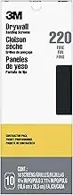 3M 99436 Drywall Sanding Screens Pro-Pak, 220-Grit, 10-Pack