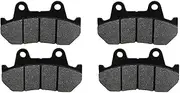 PRASHANT Motorbike Brake Pads For H-onda CB 500 CB500 Turbo 1982 VF500F VF 500 Interceptor 1981 1982 Motorcycle Front and Rear Brake Pads