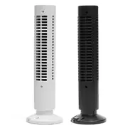 5V 2.5W Mini Portable USB Cooling Air Conditioner Purifier Tower Bladeless Desk Fan 21800 WHITE
