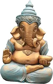 Ｂｅｓｇａ Statue Elephant Buddha Statue for Outdoor Landscaping Garden