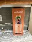 NutriBullet 500-Watt Mixer Blender ORANGE 24oz & To Go Lid Rare Color