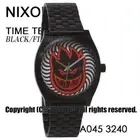 NEW Nixon Spitfire Collaboration Limited Model Time Teller Black Men's watch