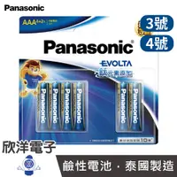 在飛比找蝦皮商城優惠-Panasonic 國際牌電池 EVOLTA 3號AA 4號