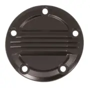 Black Three Line Cam Camshaft Cover Points Cap For 99-17 Harley Twin Cam 66742