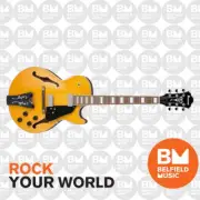 Ibanez GB10EM George Benson Signature Electric Guitar Hollow Body Antique Amber