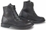 Falco Aviator Motorcycle Boots, black, Size 42 for Men