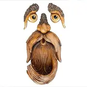 Tree Faces Decor Outdoor,Tree Hugger Yard Art Garden Decoration Bird Feeders for Outdoors and Indoors,Old Man Tree Art,Tree Hugger Statues Patio Art Garden Decoration