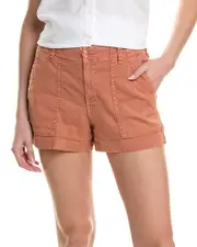 Bella Dahl Sol Utility Tab Linen-Blend Short