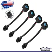 For Honda Accord Civic CRX 4x Fuel Injector Conversion Harness OBD0 OBD1 to OBD2 (for: Honda Civic)