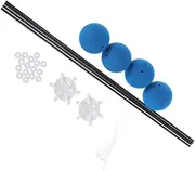 Totority Carbon Fiber Rc Helicopter Training Kit Sponge Balls Training Gear Kit Set
