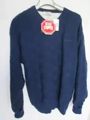 NWT Men's TITLEIST by Corbin XCR Blue Crew Neck Lined Sweater Size L WindStopper