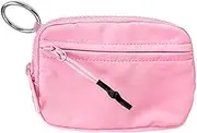 [WAXCMXYH] Waterproof Wallet Nylon Keychain Card Wallets Wallet Wom P0S8 Wristlet Cards Pouch Storage