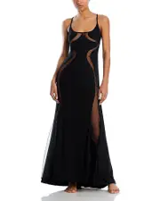 Thistle and Spire Psyche Sheer Inset Slip Dress