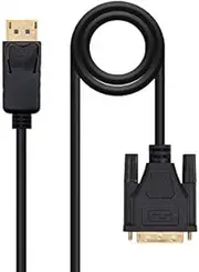 Watio Wave Converter - DisplayPort to DVI Converter 3m, Supports Resolutions up to 1920x1080, Cable, Ideal for displays.*