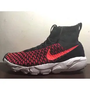 Nike air footscape magista flyknit 黑紅編織 816560-002全新正品 us9.5