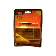 Black & Decker-Drilling & Screwdriving Set/Magnetic Drive Guide 52,PC. #51252D