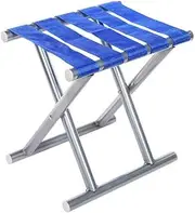 Camping Stool, Portable Folding Stool Lightweight Fishing Stools Collapsible Stool Small Folding Chair for Picnic, Travel, Fishing, Hiking(Blue)