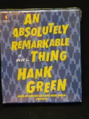 Penguin Audio - Hank Green - An Absolutely Remarkable Thing - Free Shipping
