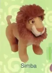 1998 LION KING II SIMBA'S PRIDE (Simba) MCDONALDS HAPPY MEAL PLUSH TOYS - NIP