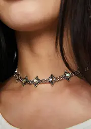 Precious Muse Gem Choker
