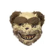 Halloween Bloody Animal Mask Horror Mask Cosplay Party Scary Mask Yellow bear mask