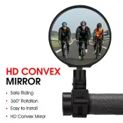 1 PC Handlebar Mirrors Bike Biking Mirror Handlebar Mount Rotatable Rear View