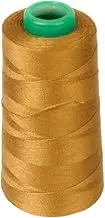 F Fityle Heavy Duty Polyester Sewing Thread for Jeans Canvas, 3000 Yards/Spool - Golden