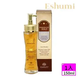 即期品【韓國 ESHUMI】黃金蝸牛胜肽逆齡精華150mlx1入 (2025.03)☄留住美麗~細紋悄悄溜走 ►韓國美妝 原裝進口