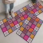 Bohemian Style Floor Rug Non-Slip Carpet Mandala Floor Mat Kitchen/living Room