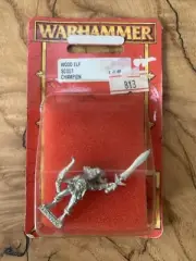 Warhammer Wood Elf Scout Champion Blister Sealed NOS OOP