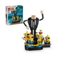 在飛比找momo購物網優惠-【LEGO 樂高】Minions 75582 格魯和小小兵積