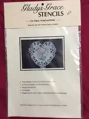 Vintage Gladys Grace Stencils Tulip/floral Pattern