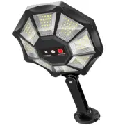 Solar Lights Outdoor Waterproof - 360° Wide Angle Solar Lights Outdoor Dusk t...