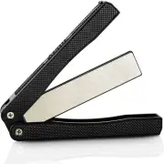 Double Sided Folded Pocket Sharpener Diamond Knife Sharpening Stone Kitchen Tool Professional Grindstone Knife Fast Shar