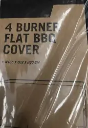 Jumbuck 4 Burner BBQ Cover - 4 Burner Flat Top