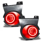 Oracle Lighting 11-14 Ford F-150 Pre-Assembled LED Halo Fog Lights -Red SEE WARR (for: Ford)