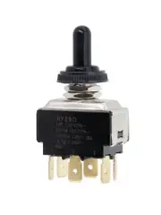 Sturdy DPDT ONON Function Toggle Switch Suitable for Various Applications