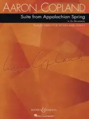 Suite from Appalachian Spring for Violin and Piano Sheet Music NEW 048019557