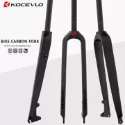 MTB Bicycle Rigid Fork Full Carbon Fiber Bike Front Forks 1-1/8" 26/27.5/29"