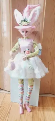 NEW Cynthia Rowley Designer Easter Fairy Pixie Elf Shelf Sitter Doll 27” Girl P-
