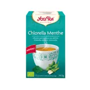 Yogi Tea Chlorella Mint 17 Organic Ayurvedic Infusion Sachets