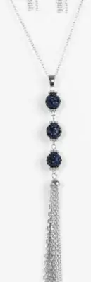Paparazzi Necklace - The DIVA Wears Prada - Blue