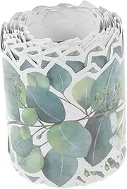 DIYEAH 1 Roll Decorative Blackboard Border Trim Self Adhesive Bulletin Board Paper Stylish Replaceable Trim for Classroom Decoration Easy to Apply Multi Use Convenient Storage
